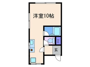 Ｎａｋａｍｕｒａマンションの物件間取画像